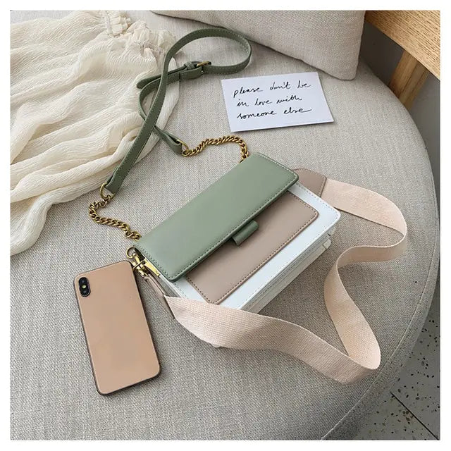 Designer Leren Crossbody Tas