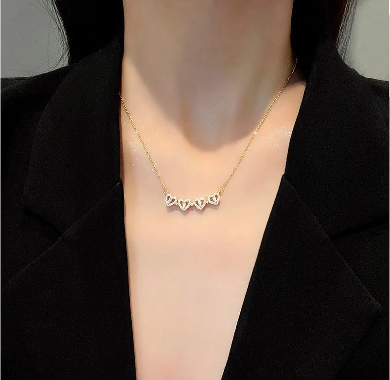 Vierbladige klaver ketting