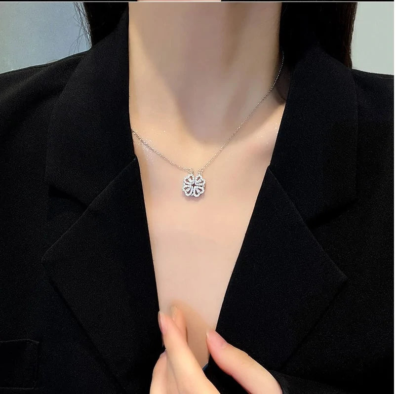 Vierbladige klaver ketting