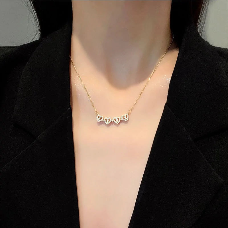 Vierbladige klaver ketting