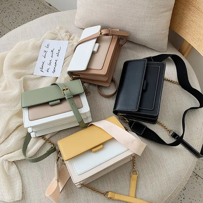 Designer Leren Crossbody Tas